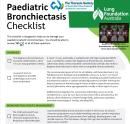 Paediatric bronchiectasis checklist